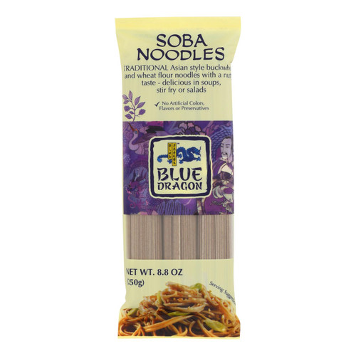 Blue Dragon Curly Noodles - Case Of 10 - 8.8 Oz