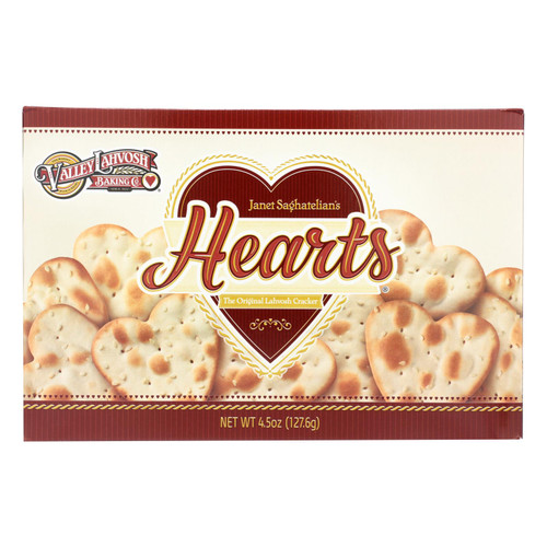 Valley Lahvosh - Hearts Original - Case Of 12-4.5 Oz