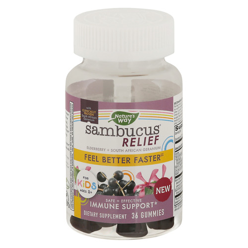 Nature's Way - Sambucus Kids Gummy - 1 Each-36 Ct