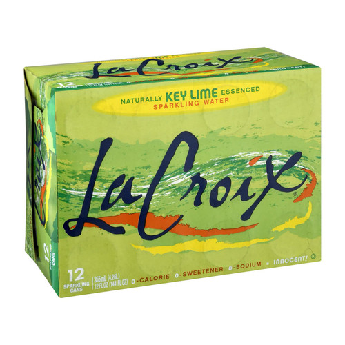 Lacroix - Sparkling Water - Key Lime - Case Of 2 - 12/12 Fl Oz.