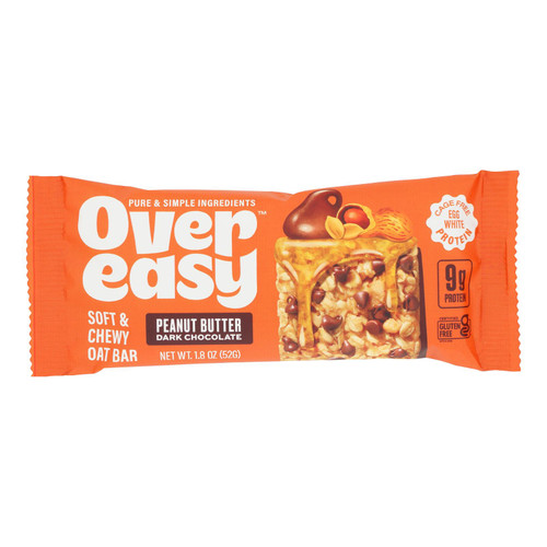 Over Easy - Breakfast Bar Peanut Butter Chocolate - Case Of 12-1.8 Oz