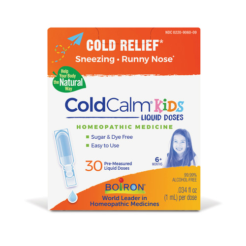 Boiron ColdCalm Kids Cold & Flu Control 30 Liquid Doses