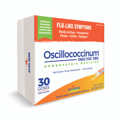 Boiron Oscillococcinum Unflavored Meltaway Pellets - 30 Doses