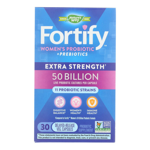 Nature's Way Women's 50 Billion Probiotic Supplement  - 1 Each - 30 Vcap