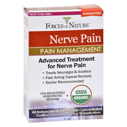 Forces Of Nature - Organic Nerve Pain Management - 11 Ml