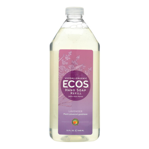 Earth Friendly Hand Soap Refill - Lavender - Case Of 6 - 32 Fl Oz.