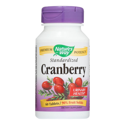 Nature's Way - Standardized Cranberry - 60 Tablets