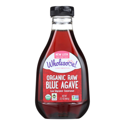 Wholesome Sweeteners Organic Raw Blue Agave - Case Of 6 - 23.5 Oz.