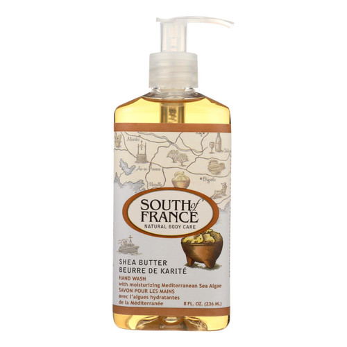 South Of France Hand Wash - Shea Butter - 8 Oz