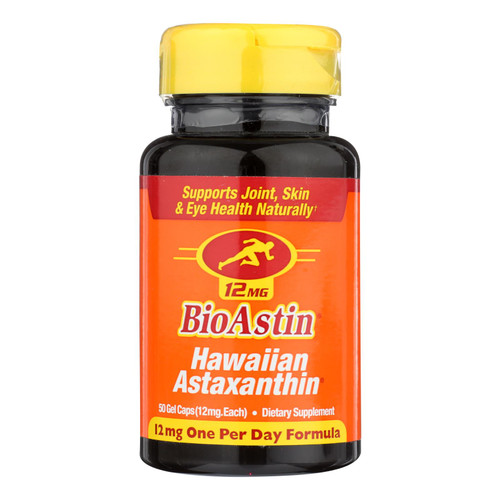 Nutrex Hawaii Bioastin Hawaiin Astaxanthin - 12 Mg - 50 Gel Caps