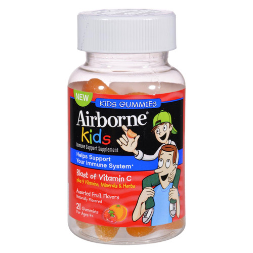 Airborne - Vitamin C Gummies For Kids - Fruit - 21 Count
