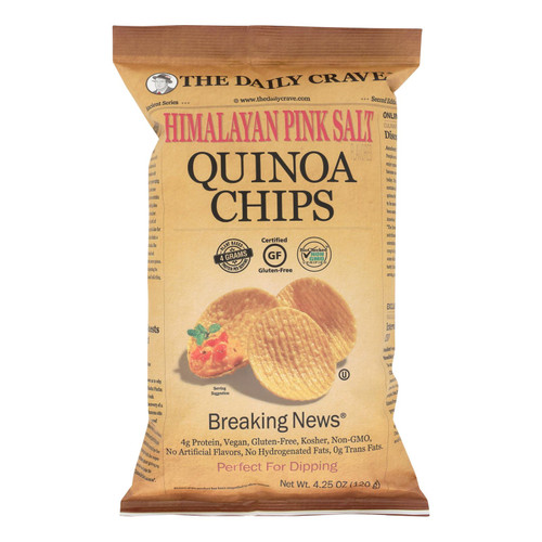 The Daily Crave - Quin Chips Himlyn Pink Salt - Case Of 8 - 4.25 Oz