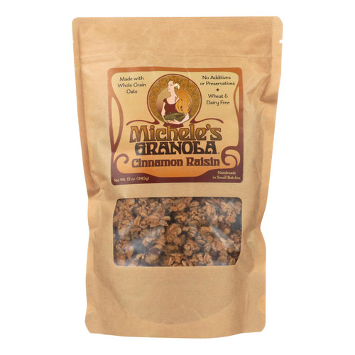 Michele's Granola - Granola Cinnamon Raisin - Case Of 6-12 Oz