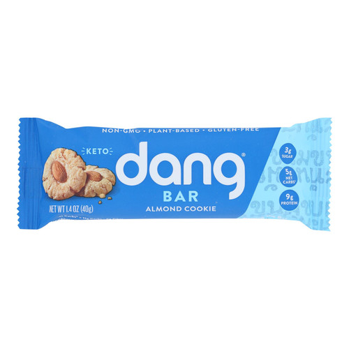 Dang - Bar - Almond Vanilla - Case Of 12 - 1.4 Oz.