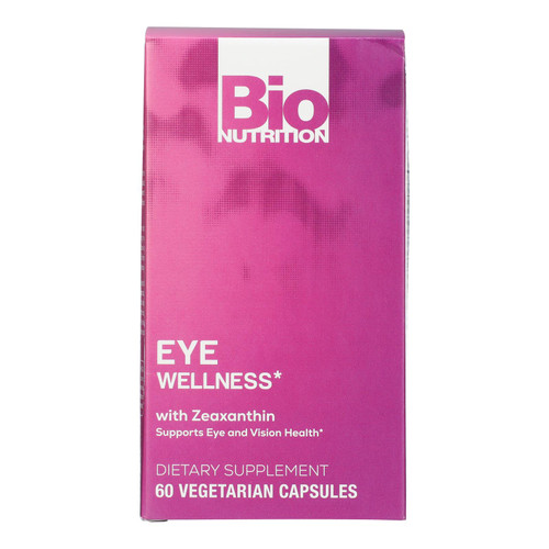 Bio Nutrition - Inc Eye Wellness With Zeaxanthin - 60 Vegetarian Capsules