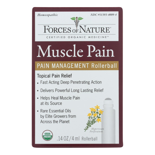 Forces Of Nature - Muscle Pain Management - 1 Each - 4 Ml