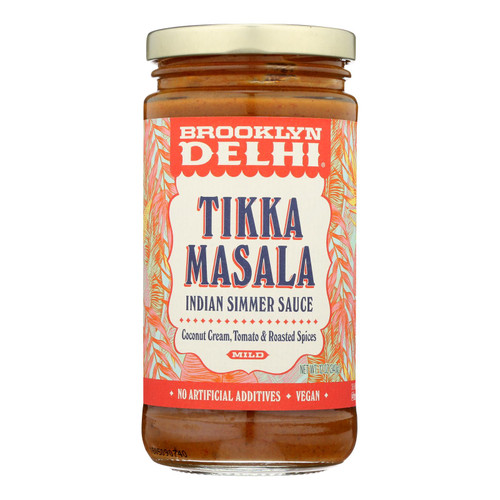 Brooklyn Delhi - Tikka Masala Simmer Sauce - Case Of 6 - 12 Oz