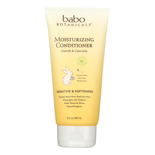 Babo Botanicals - Conditioner - Moisturizing - Oatmilk - 6 Oz