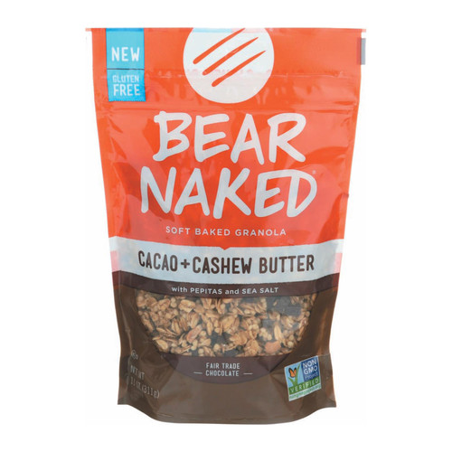 Bear Naked Granola - Cacao Cashew Butter - Case Of 6 - 11 Oz.