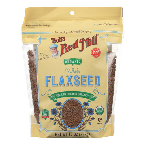 Bob's Red Mill - Flaxseed Brown - Case Of 4-13 Oz
