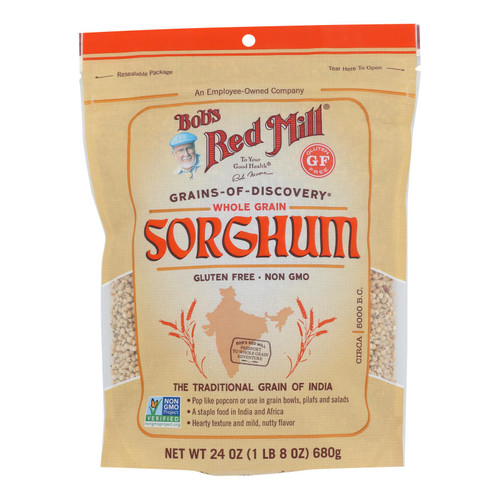 Bob's Red Mill - Sorghum Gluten Free - Case Of 4 - 24 Oz