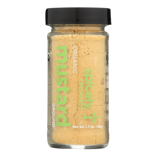 Spicely Organics - Organic Mustard - Ground - Case Of 3 - 1.7 Oz.
