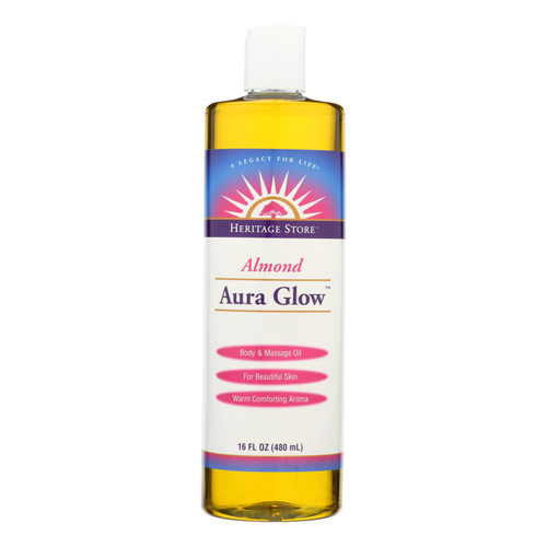 Heritage Products Aura Glow Skin Lotion Almond - 16 Fl Oz