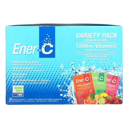 Ener-c - Variety Pack - 1000 Mg - 30 Packets - 1 Each