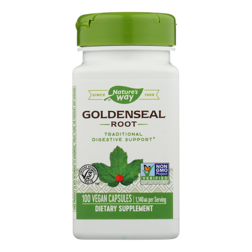 Nature's Way - Goldenseal Root - 100 Capsules