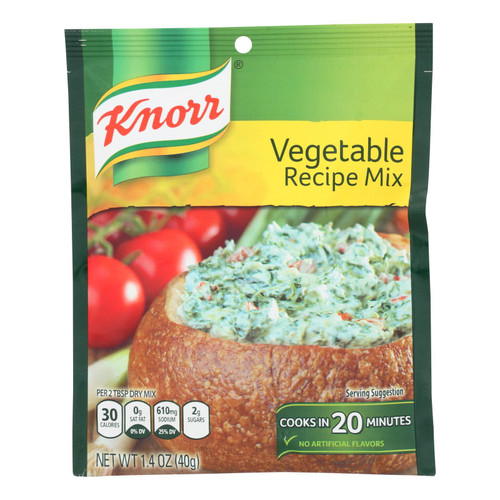 Knorr Recipe Mixes - Vegetable - Case Of 12 - 1.4 Oz.