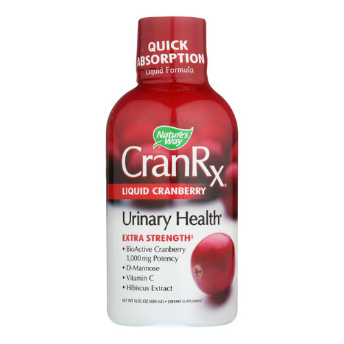 Nature's Way - Cranberry Rx - Liquid Cranberry - Extra Strength - 16 Oz
