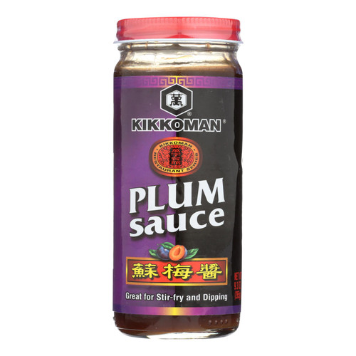 Kikkoman Plum Sauce - Case Of 12 - 9.2 Oz