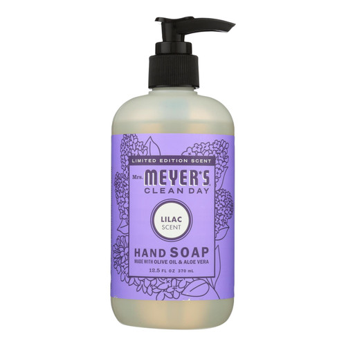 Mrs. Meyer's Clean Day - Liquid Hand Soap - Lilac - Case Of 6 - 12.5 Fl Oz.