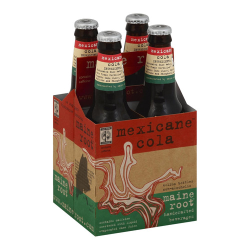 Maine Root Soda - Mexicane - Case Of 6 - 4/12 Fl Oz