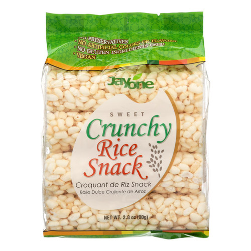 Jayone Crunchy Rice Snack  - Case Of 6 - 2.8 Oz