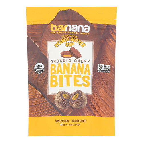 Barnana - Ban Bites Chocolate Pb Cup - Case Of 12 - 3.5 Oz