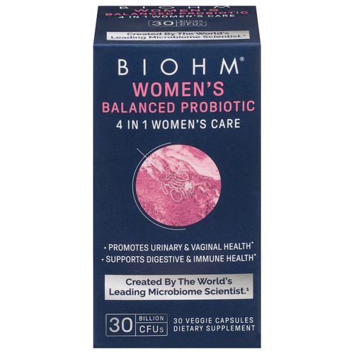 Biohm - Probiotic Womens Balanced - 1 Each 30 - Count