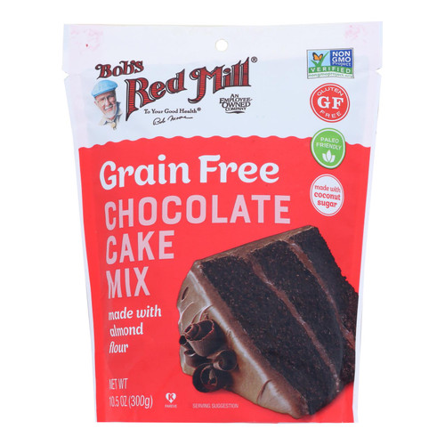 Bob's Red Mill - Cake Mix Grf Chocolate - Case Of 5-10.5 Oz