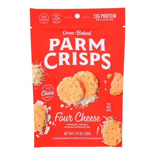 Parm Crisps - Parm Crisp Four Cheese - Case Of 12-1.75 Oz