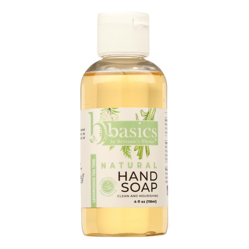 Brittanie's Thyme - Hand Soap Bsics Lmngrs Ttree - 1 Each-4 Fz