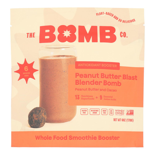 Blender Bombs - Bomb Cacao Peanut Butter - 1 Each-5.7 Oz