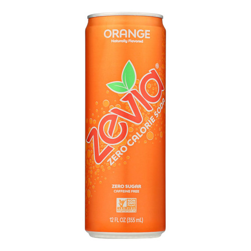 Zevia - Soda Orange - Case Of 12-12 Fz