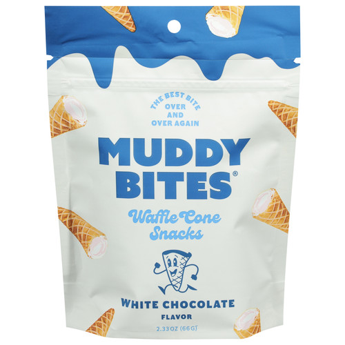 Muddy Bites - Muddy Bite White Chocolte - Case Of 12-2.33 Oz