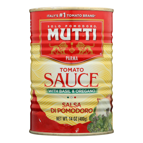 Mutti Tomato Sauce - Case Of 12 - 14 Oz
