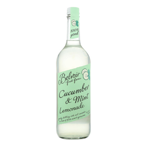 Belvoir Cucumber & Mint Lemonade - Case Of 6 - 25.4 Fz