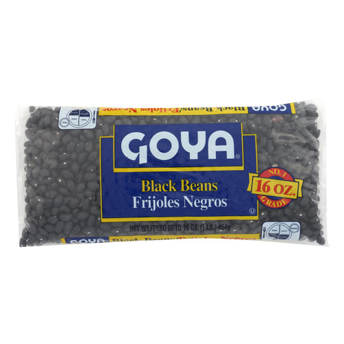 Goya - Beans Black - Case Of 24-16 Oz