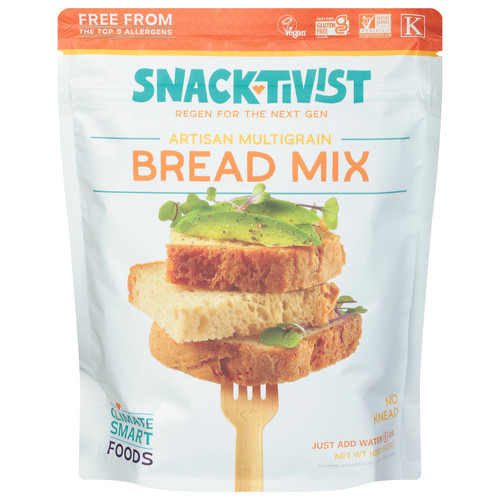 Snacktivist Foods - Bread Mix Artisn Multigrn - Case Of 6-16 Oz