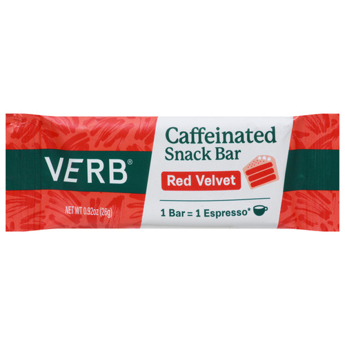Verb Energy - Energy Bar Red Velvet - Case Of 16-.92 Oz