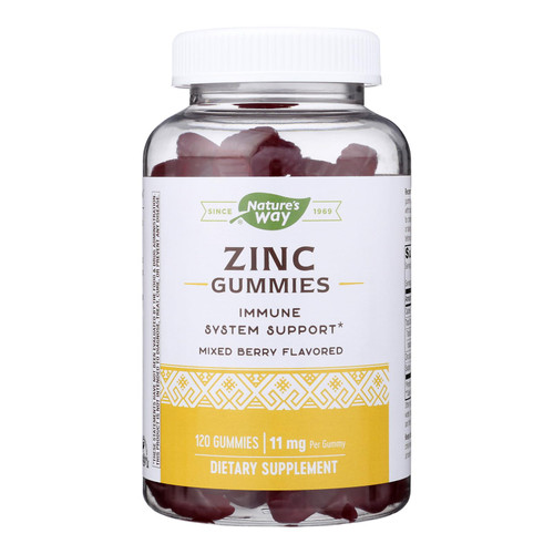 Nature's Way - Zinc Gummy 11 Mg - 1 Each-120 Ct