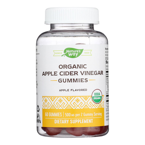 Nature's Way - Apple Cider Vinegar Gummy - 1 Each-60 Ct